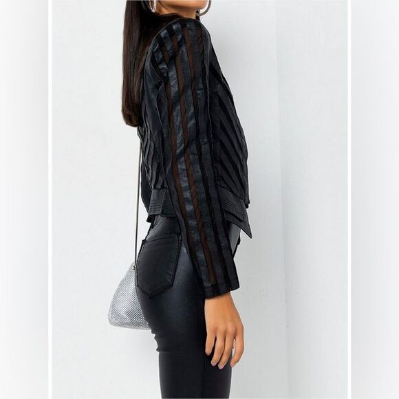 Azalea Wang Luxe Life Mesh Panel Blazer Size 3X - Picture 2 of 16